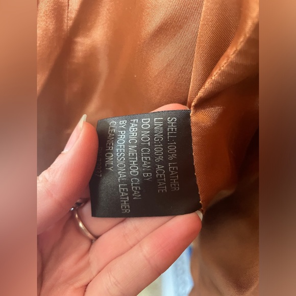 John Carlisle Vintage Leather jacket size XS - Picture 3 of 5